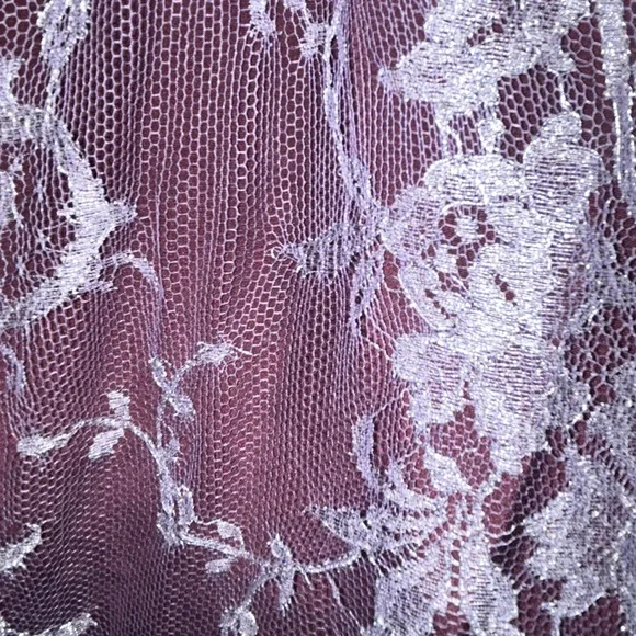 Johanna Beck Purple Silk & White Pants Size 4 NWT MSRP $395 - Picture 2 of 10